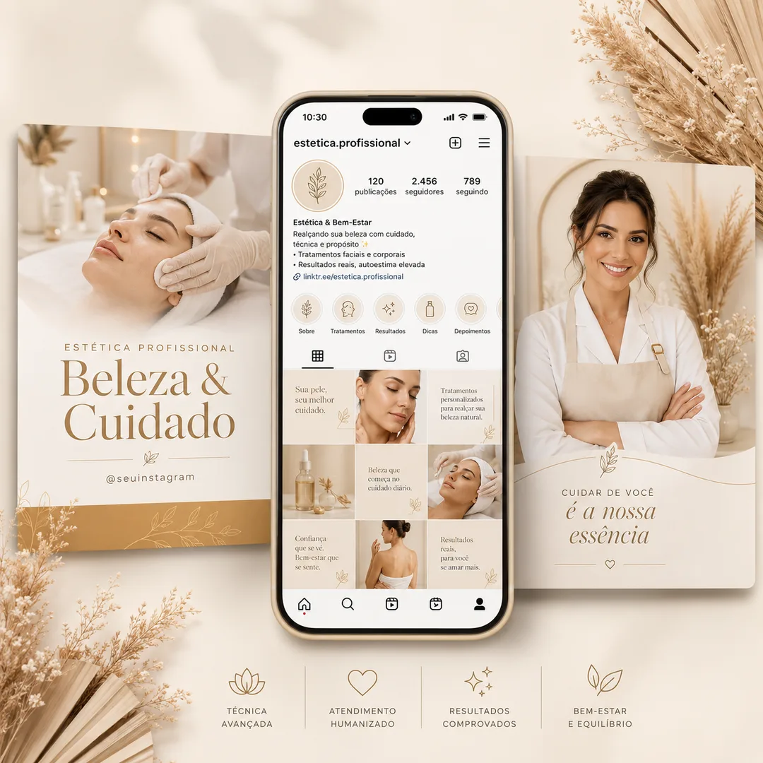 Canva Pack Estética — modelos prontos