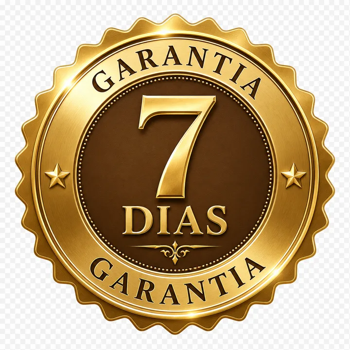 Selo de garantia de 7 dias